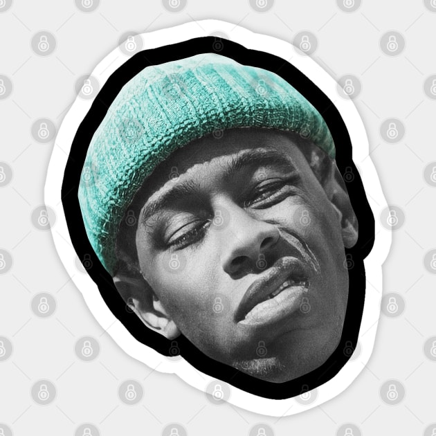 Tyler Face Sticker by Tandit Store